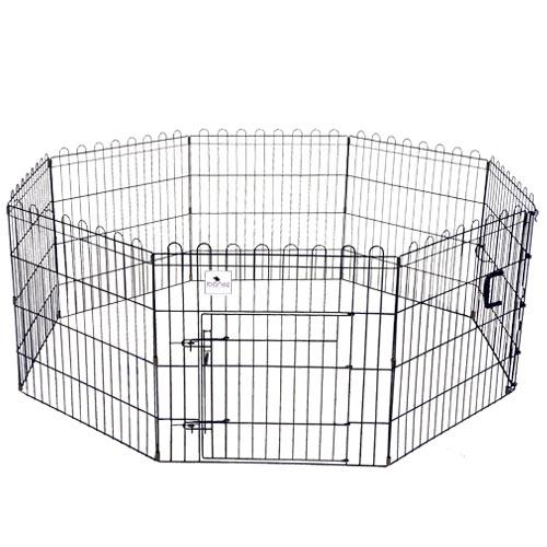 Corralito de ejercicio para perros XXL - Corralito de juegos para cachorros  al aire libre trasero o delantero para patio, jaula de cercado para